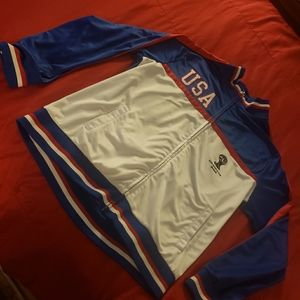 Brazil 2014 world cup USA track jacket